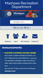 Mobile Screenshot of mashpeerec.com